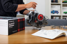 Load image into Gallery viewer, Franzis Porsche 911 Turbo Model Engine Kit with Collector's Book