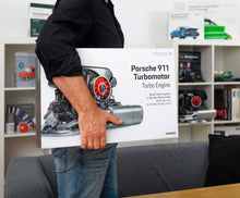 Load image into Gallery viewer, Franzis Porsche 911 Turbo Model Engine Kit with Collector's Book