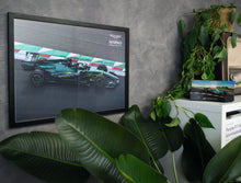 Load image into Gallery viewer, FRANZIS Aston Martin Aramco F1 Advent Calendar — AMR25 1:43 Model Kit with Engine Sound Base, A2 Poster & 52-Page Book