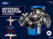 Load image into Gallery viewer, 1965 Ford Mustang V8 Model Engine Kit With Collector's Handbook