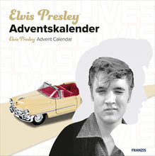 Load image into Gallery viewer, Elvis Presley Advent Calendar with 1953 Cadillac Eldorado Model, and More