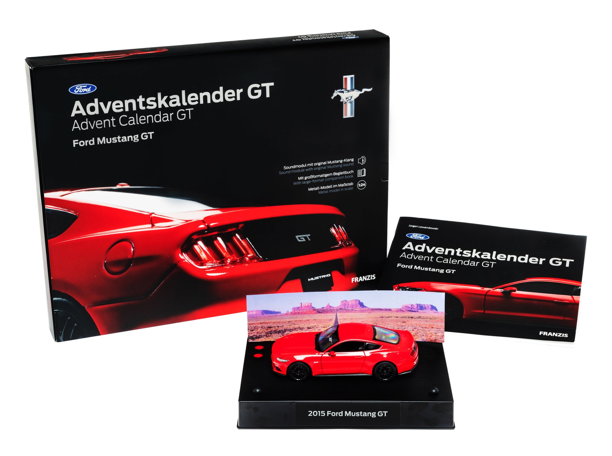 Ford Mustang GT Advent Calendar Makerhaus