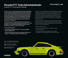 Load image into Gallery viewer, Porsche 911 Turbo Advent Calendar

