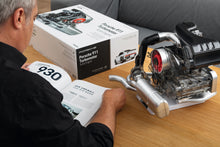 Load image into Gallery viewer, Franzis Porsche 911 Turbo Model Engine Kit with Collector&#39;s Book - Pre order now! New stock on the way - estimated for 9/11!
