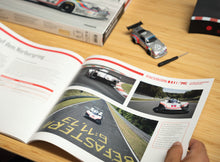 Load image into Gallery viewer, FRANZIS Porsche 911 Motorsport Advent Calendar - Carrera RSR Turbo 2.1 1:43 Model Kit with Engine Sound Base, A2 Poster &amp; 52-Page Book
