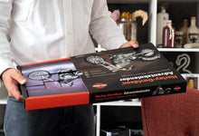 Load image into Gallery viewer, Franzis Harley-Davidson Advent Calendar — 1984 FXST Softail 1:18 Model Kit with V2 Sound Module &amp; 52-Page Book
