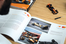 Load image into Gallery viewer, Franzis McLaren Racing Advent Calendar — MCL39 1:43 F1 Model Kit with Engine Sound Base, A2 Poster &amp; 52-Page Book
