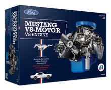 Load image into Gallery viewer, Franzis 1965 Ford Mustang K-Code 289 V8 Engine Model Kit with Collector&#39;s Book - Updated 2023 Version
