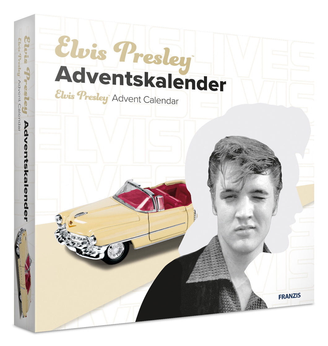 Elvis Presley Advent Calendar with 1953 Cadillac Eldorado Model, and More