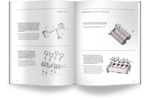 Load image into Gallery viewer, 1965 Ford Mustang V8 Model Engine Kit With Collector&#39;s Handbook
