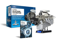Load image into Gallery viewer, 1965 Ford Mustang V8 Model Engine Kit With Collector&#39;s Handbook

