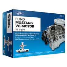 Load image into Gallery viewer, 1965 Ford Mustang V8 Model Engine Kit With Collector&#39;s Handbook
