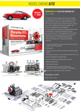 Load image into Gallery viewer, Porsche Flat Six Model Engine Kit - With Collector&#39;s Handbook

